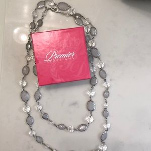 Premier Design Jewelry Frost wrap necklace